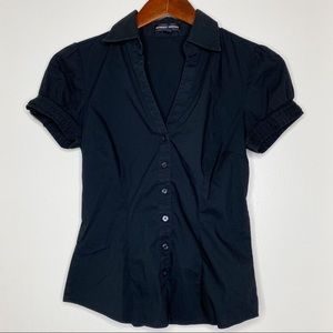 EXPRESS Women's buckle button down top | size XS